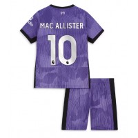 Liverpool Alexis Mac Allister #10 Tredjeställ Barn 2023-24 Korta ärmar (+ Korta byxor)